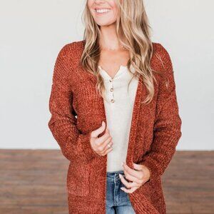 Velvet Heart Chenille Cardigan
